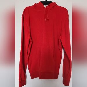 Divided Red Pullover Hoodie